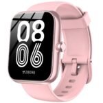 ⁦Smart Watch with Alexa Built-In – 1.83" HD Touchscreen Bluetooth Calling Fitness Tracker, IP68 Waterproof, 120+ Sports Modes, Heart Rate & Sleep Monitor, Compatible with iPhone & Android (Black)⁩ - الصورة ⁦9⁩