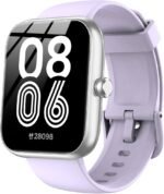 ⁦Smart Watch with Alexa Built-In – 1.83" HD Touchscreen Bluetooth Calling Fitness Tracker, IP68 Waterproof, 120+ Sports Modes, Heart Rate & Sleep Monitor, Compatible with iPhone & Android (Black)⁩ - الصورة ⁦11⁩