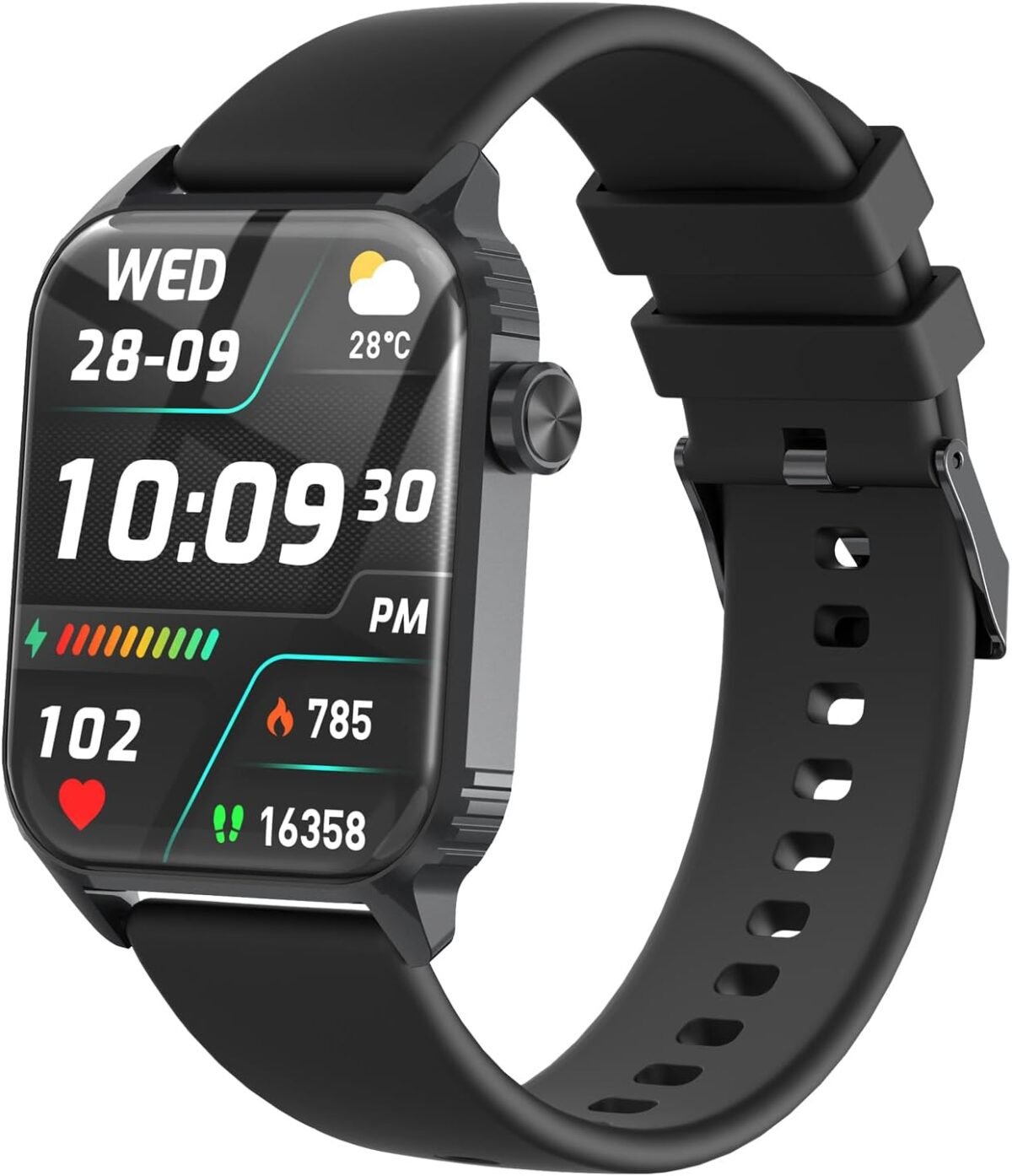 Smart Watches for Men and Women, 1.83" HD Screen, 90 Sports Modes, Heart Rate Monitor, Sleep Tracking, IP67 Waterproof, Bluetooth Call & Music Control Smartwatch – Image 2