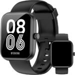 ⁦Smart Watch with Alexa Built-In – 1.83" HD Touchscreen Bluetooth Calling Fitness Tracker, IP68 Waterproof, 120+ Sports Modes, Heart Rate & Sleep Monitor, Compatible with iPhone & Android (Black)⁩ - الصورة ⁦10⁩
