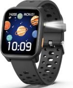 Kids Smart Watch 1.83" Touch Screen – Fitness Tracker with Heart Rate, Sleep Monitor, Step Counter, Waterproof, Games, Alarm & More for Boys Girls Ages 6-16 – Image 3