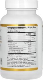 California Gold Nutrition® Premium Krill Oil with SUPERBABoost® – Wild-Caught Antarctic Krill Oil – Image 2
