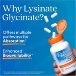 Doctor’s Best High Absorption Magnesium 200 mg – Lysinate Glycinate Chelate – Image 4