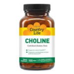 Country Life, Choline, 266 mg, 100 Tablets