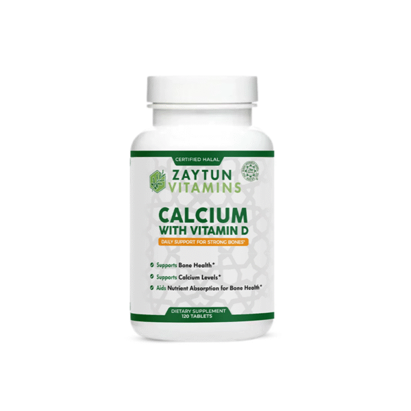Halal Calcium + Vitamin D3 Tablets