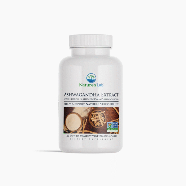 Nature's Lab  Ashwagandha Extract - 120 Capsules