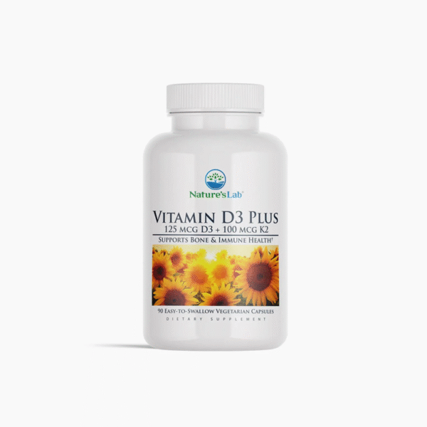 Nature's Lab Vitamin D3 Plus - 90 Capsules