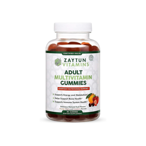 Zaytun Vitamins Halal Adult Multivitamin Gummies – Essential Daily Nutrition