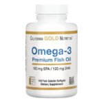California Gold Nutrition® Omega-3 Premium Fish Oil – High-Quality EPA & DHA Support*
