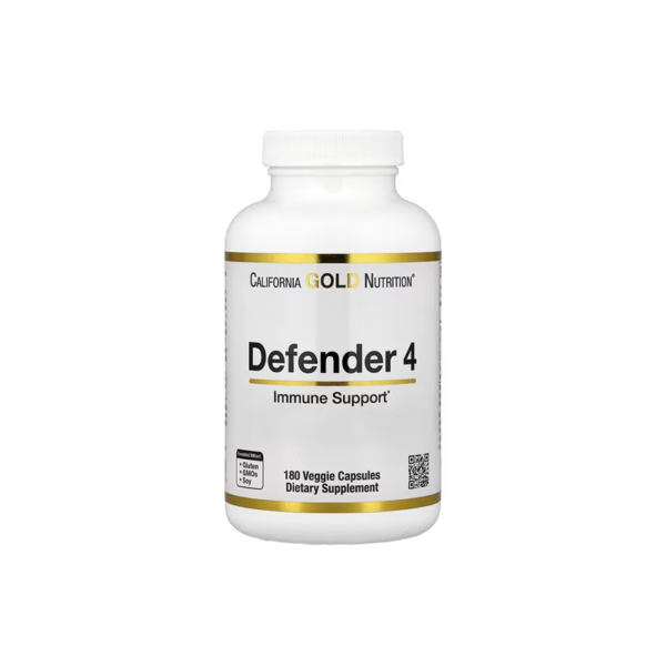 California Gold Nutrition® Defender 4 – Advanced Immune System Support