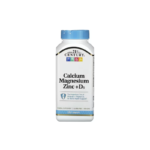 Calcium, Magnesium & Zinc with Vitamin D3 Supplement