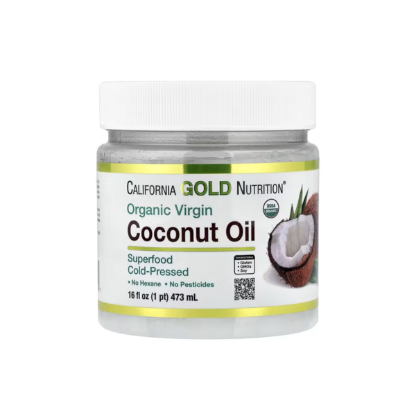 California Gold Nutrition, Organic Extra Virgin Coconut Oil