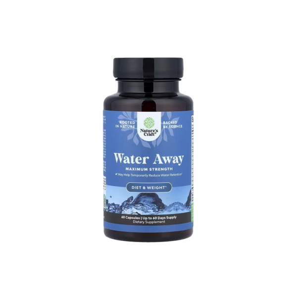 Water Away Retention Support Diuretic Supplement
